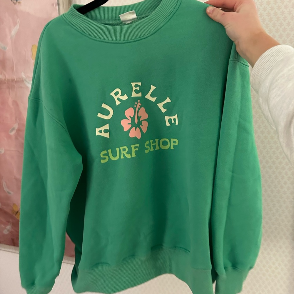 Allure Green Surf Shop Sweatshirt